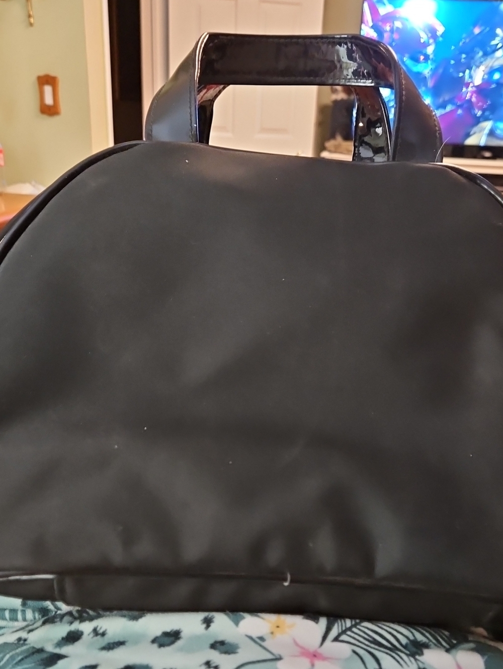 Black Travel Duffel Bag - Unbranded
